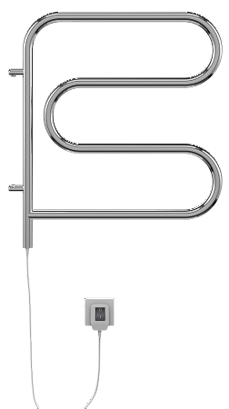 Электро 25 F-обр 600х600 поворотный Полотенцесушитель TERMINUS Горно-Алтайск - фото 2