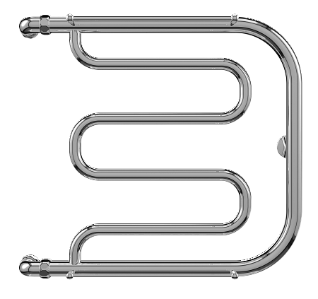 Фокстрот AISI 32х2 600х600 Полотенцесушитель  TERMINUS Горно-Алтайск - фото 2
