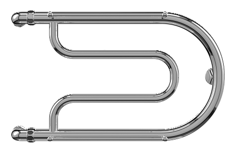 Фокстрот AISI 32х2 320х600 Полотенцесушитель  TERMINUS Горно-Алтайск - фото 2